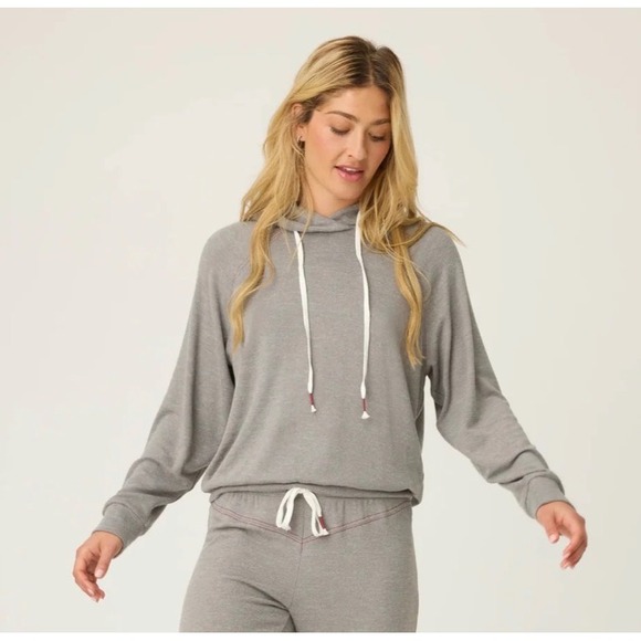 PJ Salvage Tops - PJ Salvage Hold Your Horses Hoodie – Dark Grey – Women's Medium – NWT